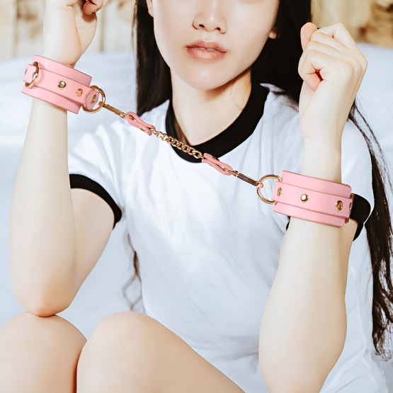 BDSM Deluxe 5 Item Kit - Pink