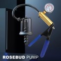 Rosebud Pump with Bras Pump Pistol
