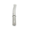 Mega Stainless Steel Dildo Slightly Curved