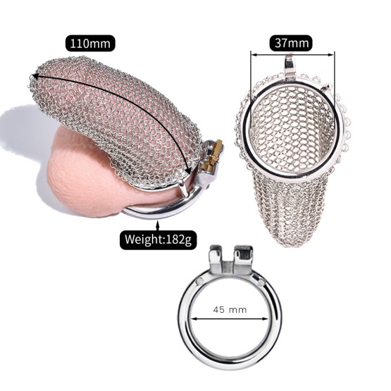 Mesh Chastity Cage XL