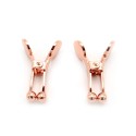Ball Tip Nipple Clamps Rose Gold
