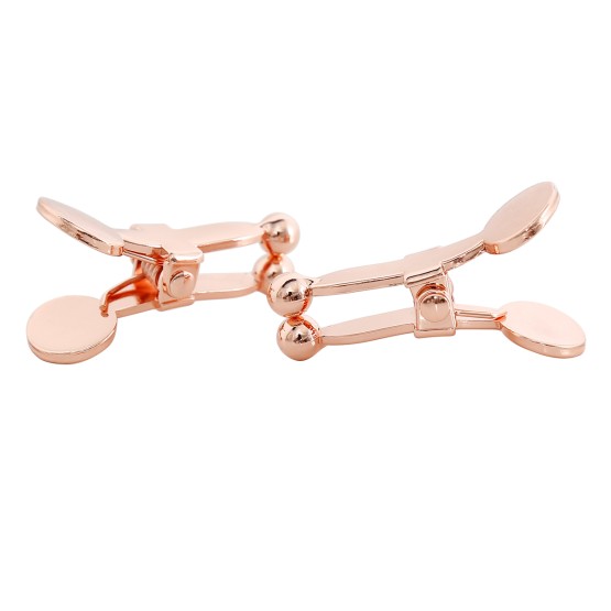 Ball Tip Nipple Clamps Rose Gold