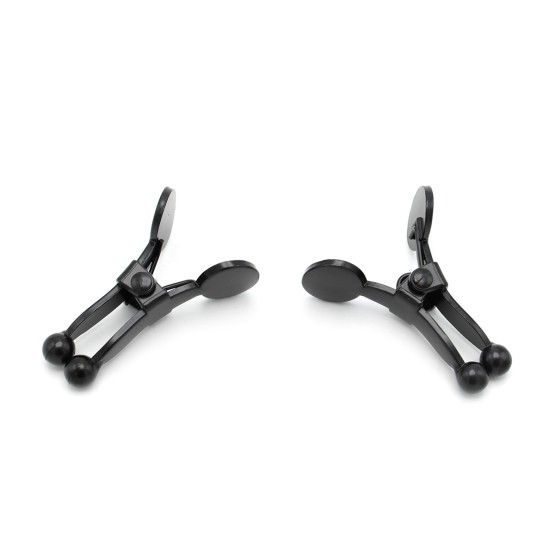 Ball Tip Nipple Clamps Black