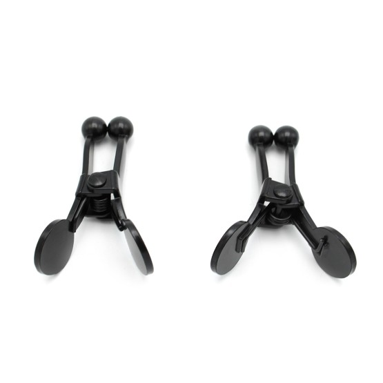 Ball Tip Nipple Clamps Black