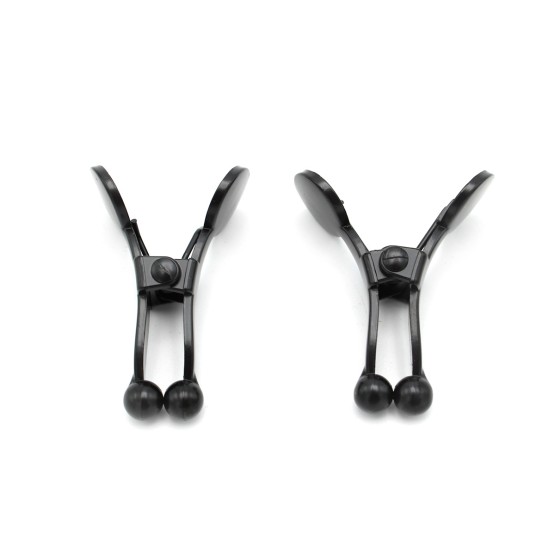 Ball Tip Nipple Clamps Black