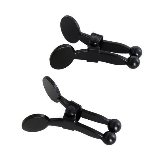 Ball Tip Nipple Clamps Black