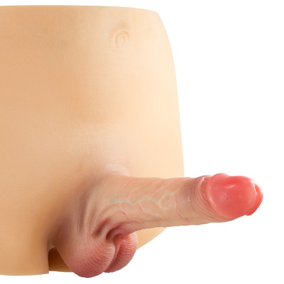 Real Manly Hollow Realistic Dildo Body Suit L/XL