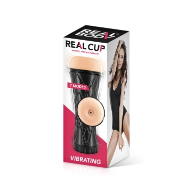 Real Cup Vibrating Masturbator Anus