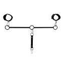 Spreader Bar Tripple O-Ring with Handcuffs & Strap
