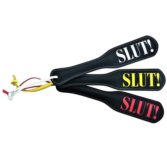 Paddle SLUT! Yellow