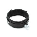 Leather Collar with Metal Shackle