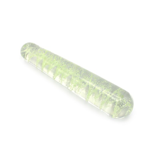 Glass Dildo Smooth - Glow in the Dark