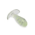 Glass Anal Plug - Glow in the Dark