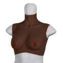 XX-DreamsToys Ultra Realistic Breast Form Black Size S