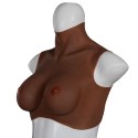 XX-DreamsToys Ultra Realistic Breast Form Black Size M