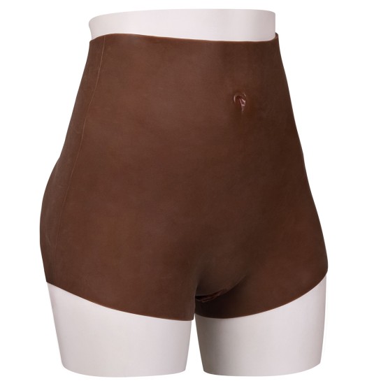 XX-DreamsToys Ultra Realistic Vagina Form Black Size S