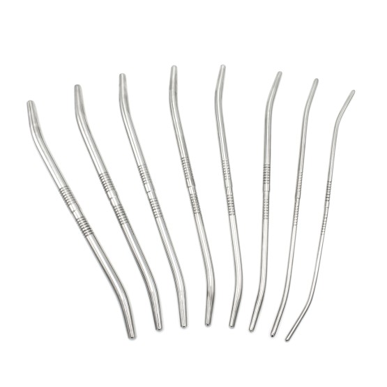 Double End Curve Dilator 8 Pcs Set