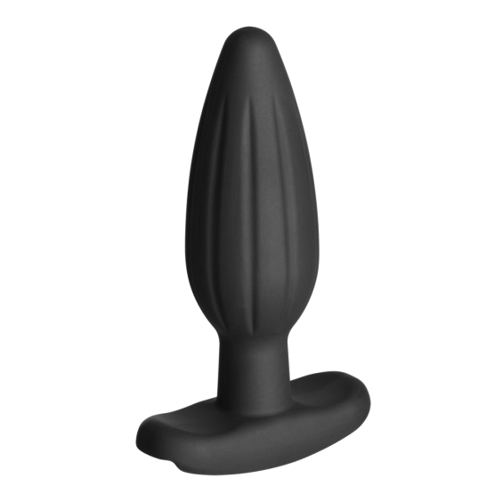 Rocker Silicone Noir Butt Plug - Medium