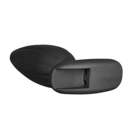 Rocker Silicone Noir Butt Plug - Medium