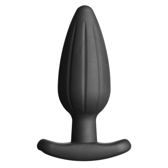 Rocker Silicone Noir Butt Plug - Large