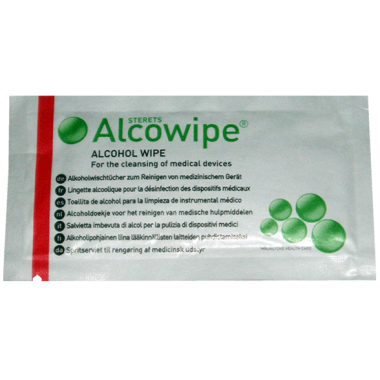 Sterile Cleaning Wipe Sachets-Pack of 10