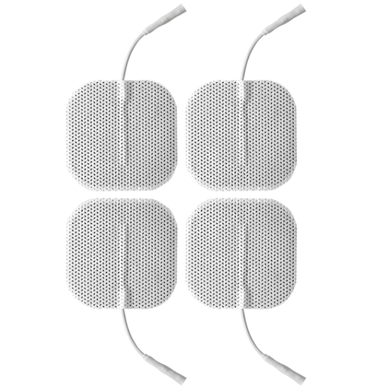 4x Square Self Adhesive Pads 5 x 5 cm