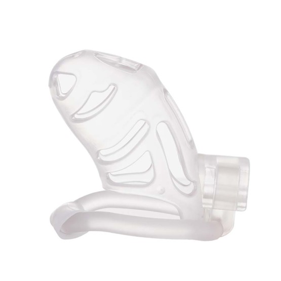 Sevanda Plastic Penis Chastity Cage - Transparent