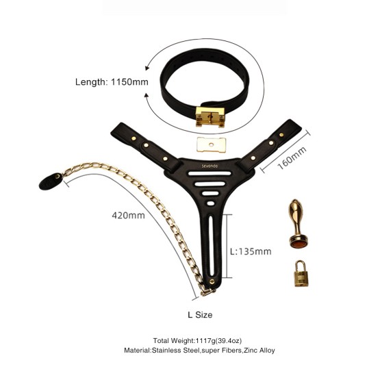 Sevanda Beg & Ask Chastity Pants - L size