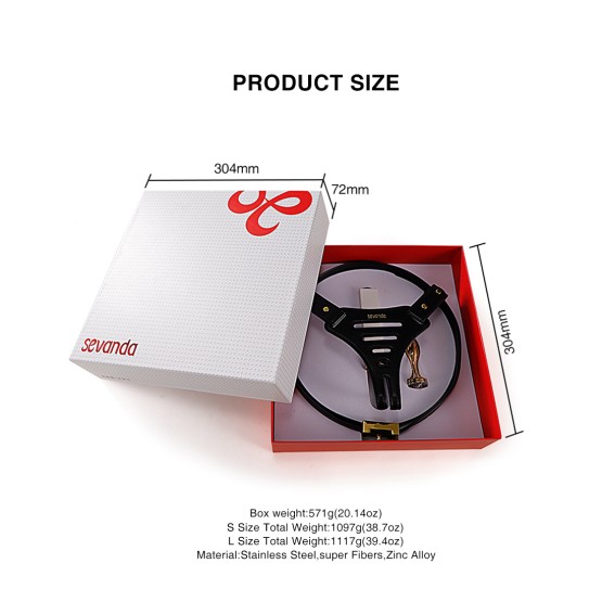 Sevanda Beg & Ask Chastity Pants - L size