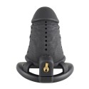 Sevanda Black Slave Chastity Cage Long