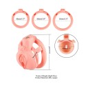 Sevanda Pink Pride Chastity Cage Short