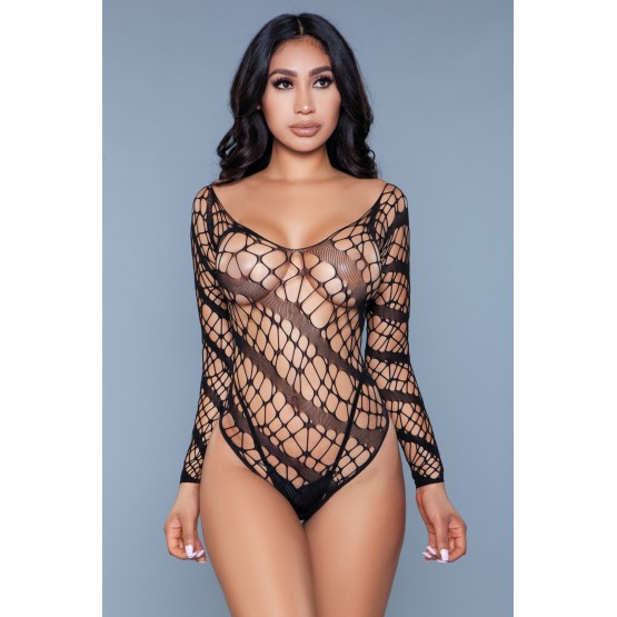 Let Me Love You Bodysuit - BLK / OS