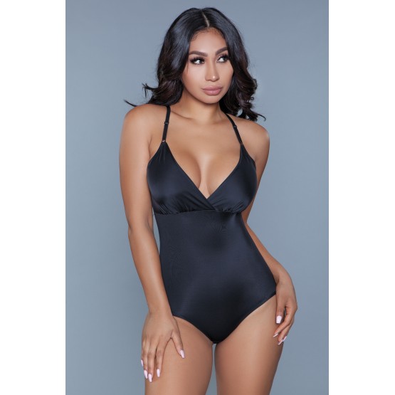 What A Waist Shapewear Bodysuit - BLK / S/M