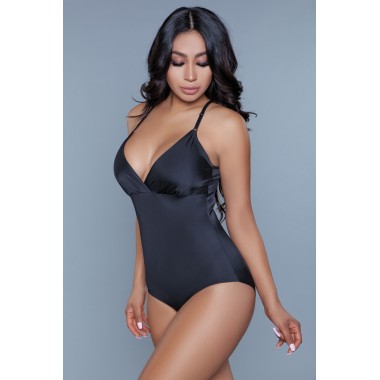 What A Waist Shapewear Bodysuit - BLK / S/M