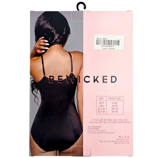 What A Waist Shapewear Bodysuit - BLK / S/M