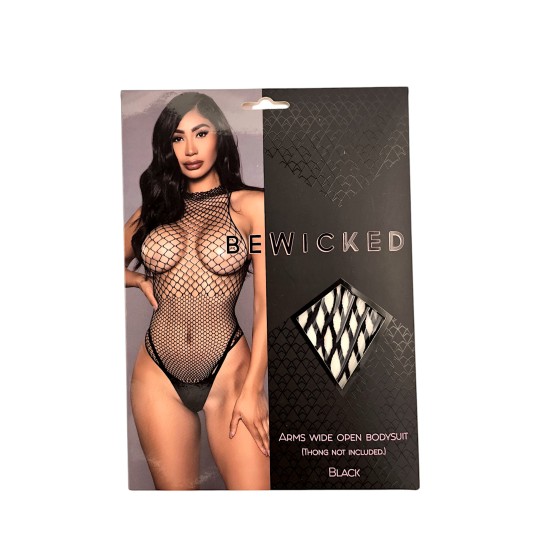 Arms Wide Open Bodysuit - BLK / OS