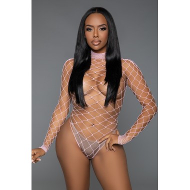 Dancing All Night Bodystocking - PK / OS