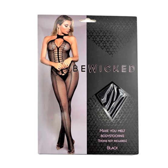 Make You Melt Bodystocking - BLK / OS