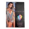Over The Rainbow Bodystocking - RBW / OS