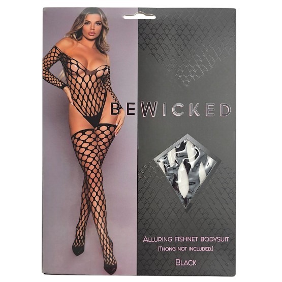 Alluring Fishnet - BLK / OS