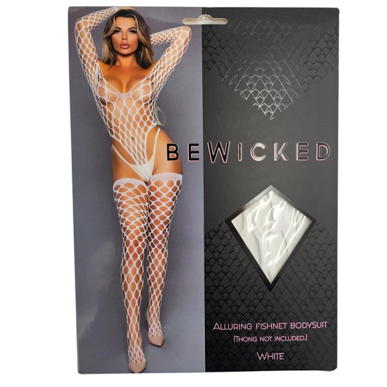 Alluring Fishnet - WH / OS