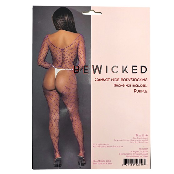 Cannot Hide Bodystocking - PUR / OS