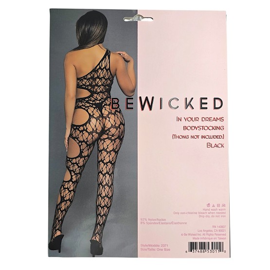 In Your Dreams Bodystocking - BLK / OS