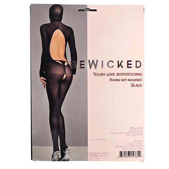 Tough Love Bodystocking - BLK / OS
