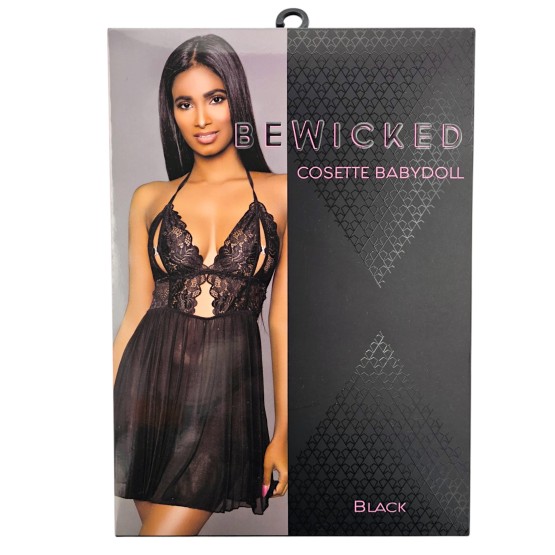 Cosette Babydoll - BLK / 1X