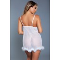 Farah Babydoll - WH / L/XL