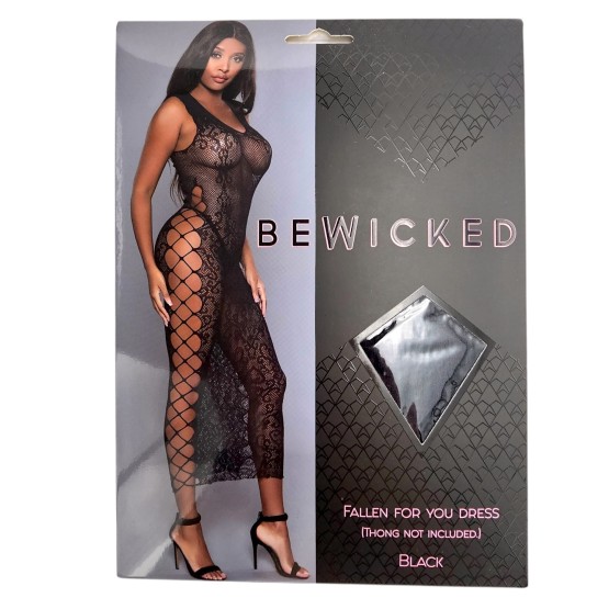 Fallen For You Dress - BLK / OS