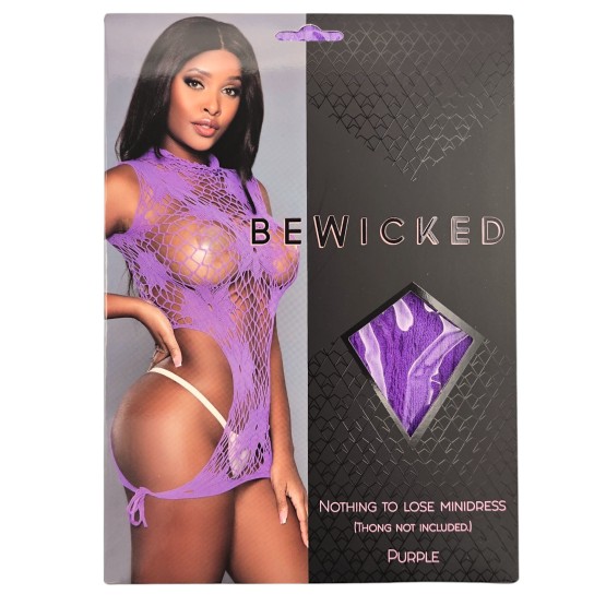 Nothing to Lose Mini Dress - PUR / OS