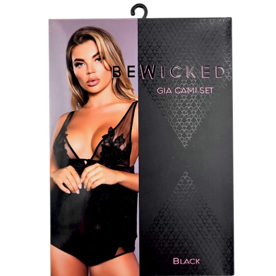 Gia Cami Set - BLK / M