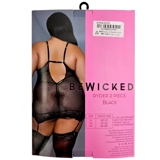 Ryder 2 Piece - BLK / 1X